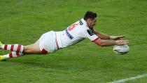 Widdop starred on Anzac Day, scoring a try, setting up another and kicking four goals against the Roosters.