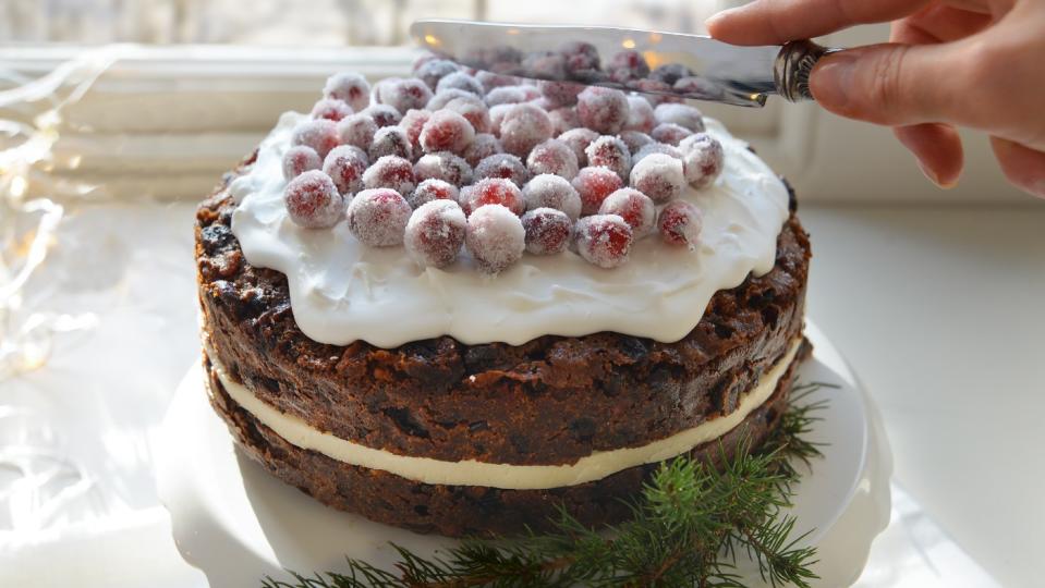 Carr’s Flour classic Christmas cake