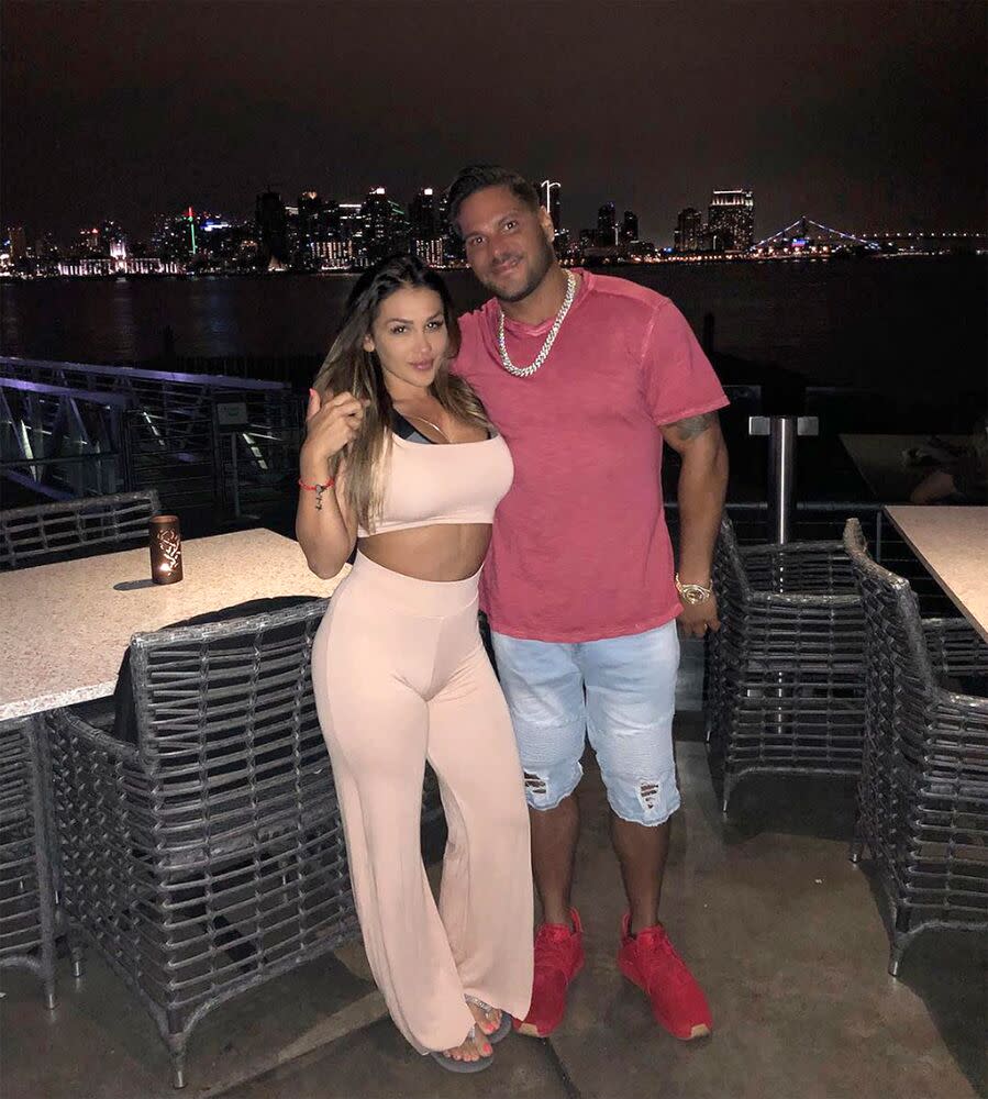 Jen Harley and Ronnie Ortiz-Magro