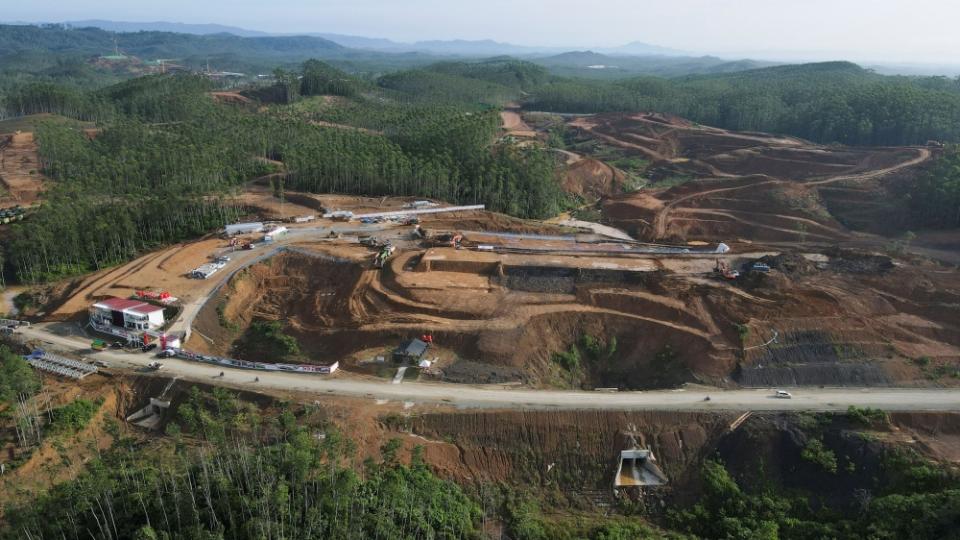 General view of core government area construction of Indonesia’s new capital, known as Nusantara National Capital, in Sepaku, East Kalimantan province, Indonesia March 8, 2023. — Reuters pic