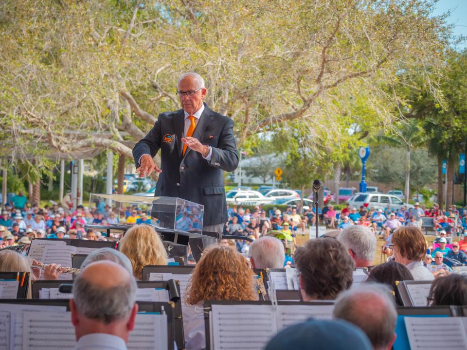 Bonita Springs Concert Band, conducted by Gary Smith, offers a special Mothers Day concert.