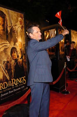 Viggo Mortensen at the LA premiere of New Line's The Lord of the Rings: The Return of The King