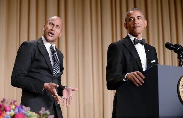 President Obama surprised the guests by bringing along his own