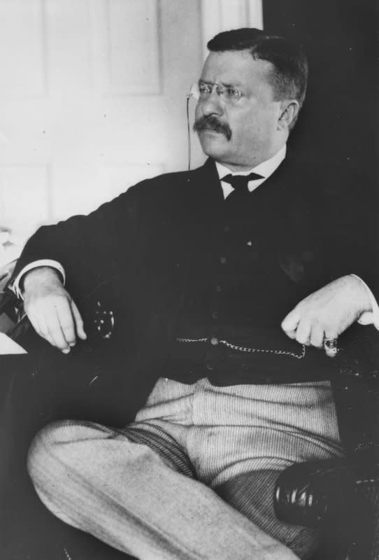 On January 6, 1919, Theodore Roosevelt, the 26th president of the United States, died at the age of 60. UPI File Photo