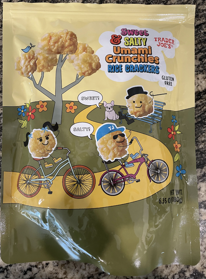 Sweet & Salty Umami Crunchies Rice Crackers