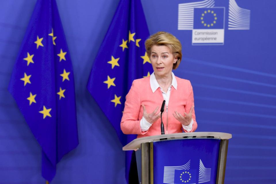 歐盟執委會主席范德賴恩(Ursula von der Leyen)。(圖:EU)
