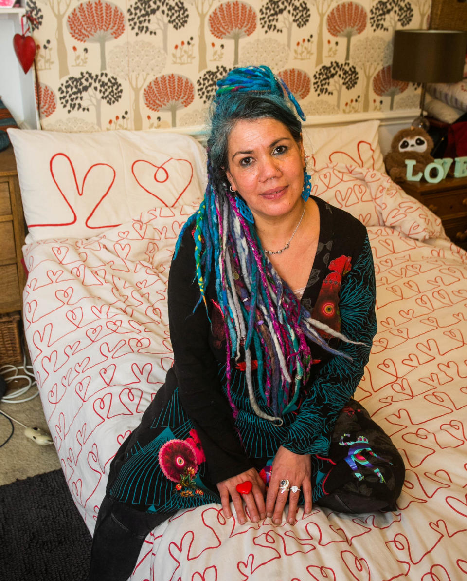 Pascale Sellick has shared her plans to marry her doona cover. Photo: Mega