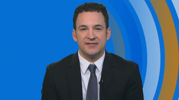 PHOTO: Congressional Candidate Ben Savage speaks to 'GMA 3,' on March 9, 2023. (ABC News)