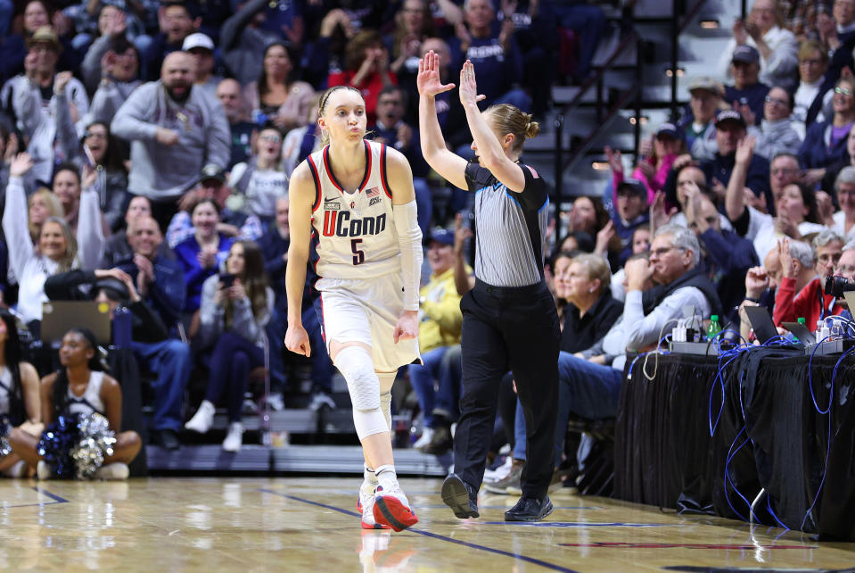 How far can Paige Bueckers carry UConn in the NCAA tournament? (M. Anthony Nesmith/Icon Sportswire via Getty Images)