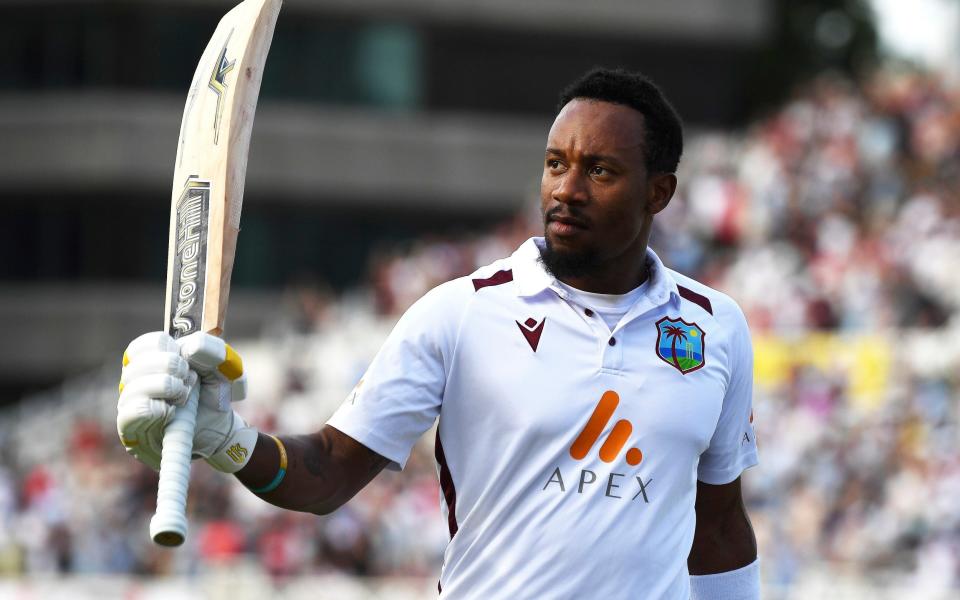 Kavem Hodge made a brilliant maiden Test hundred