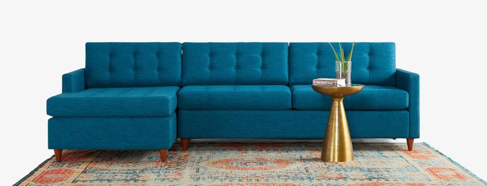 1) Joybird Eliot Sleeper Sectional