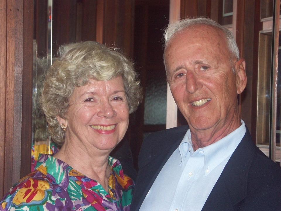 Dr. Eugene Nagel is shown with his wife of 60 years, Joan Nagel. He is considered one of the developers of modern emergency medical services.