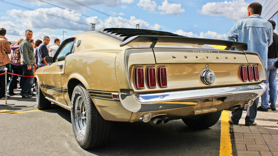 <p>An overall fan favorite, Mustangs can be found in a variety of colors, making them a dream come true for both muscle car enthusiasts and those who cherish the finer things in life. For instance, a 1964 Mustang in great condition with a yellow exterior sold in 2018 for $24,500. That same year, a poppy red Mustang sold for $30,800.</p> <p><em><strong>Cut Other Costs: <a href="https://www.gobankingrates.com/saving-money/savings-advice/save-money-bills-expenses/?utm_campaign=1013678&utm_source=yahoo.com&utm_content=15" rel="nofollow noopener" target="_blank" data-ylk="slk:How To Save Money on All Your Monthly Expenses and Bills;elm:context_link;itc:0;sec:content-canvas" class="link ">How To Save Money on All Your Monthly Expenses and Bills</a></strong></em></p>  