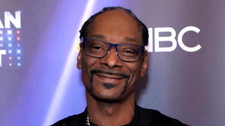 Snoop Dogg smiling