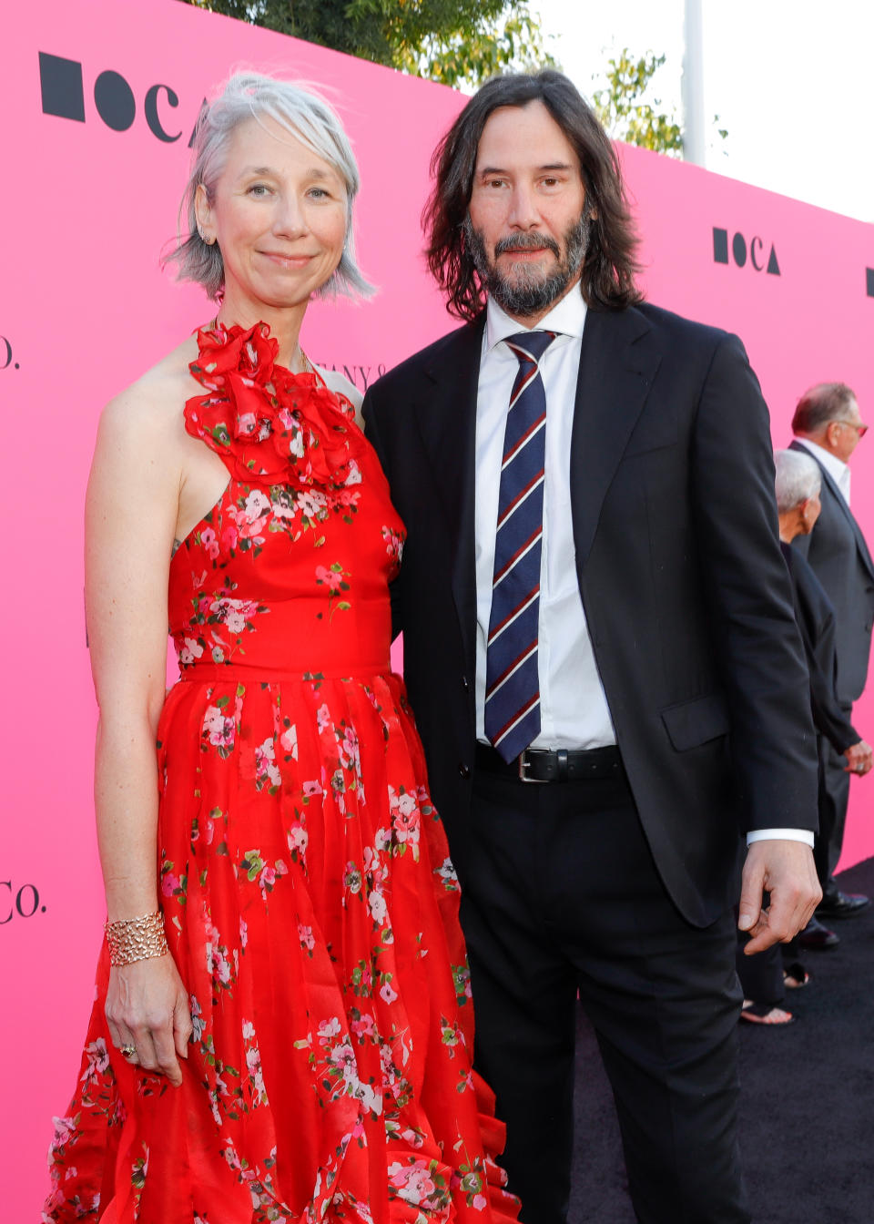 The couple on the red carpet