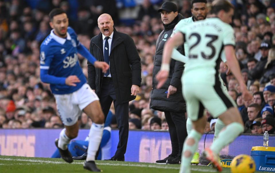 Spors described Everton manager Sean Dyche as 'brilliant'