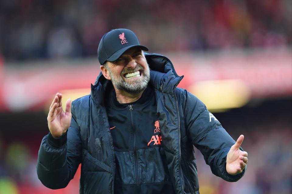 Jurgen Klopp has a sensational record against Everton (Liverpool FC via Getty Images)