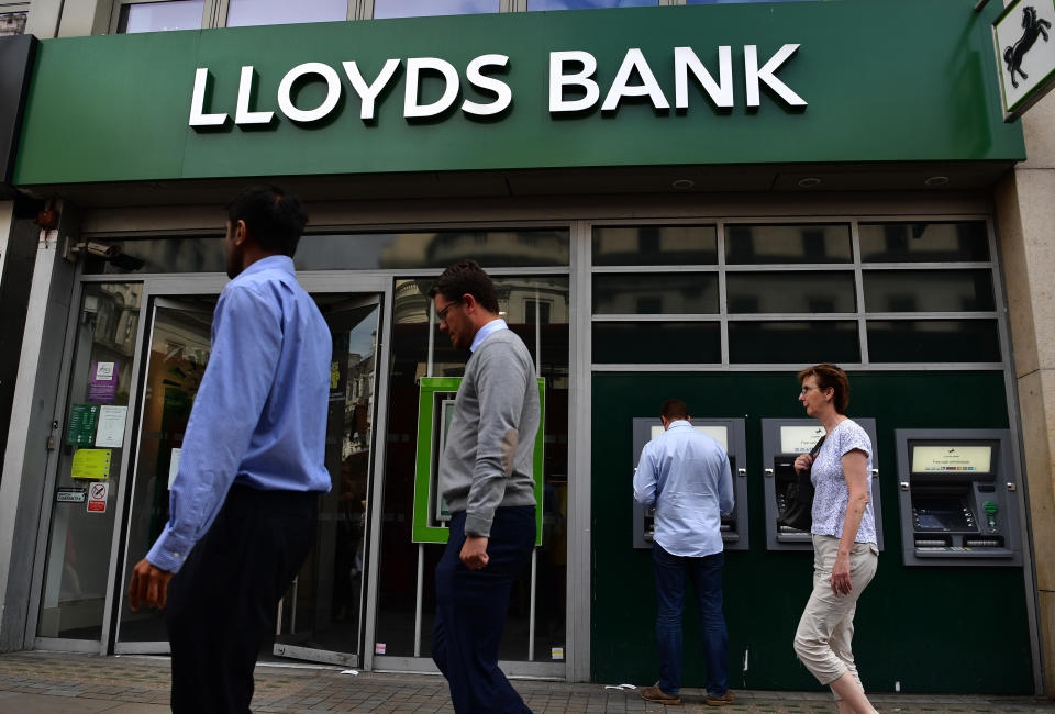 Lloyds Bank had previously come under pressure to help its lowest-paid workers cope with inflation. Photo: Carl Court/Getty