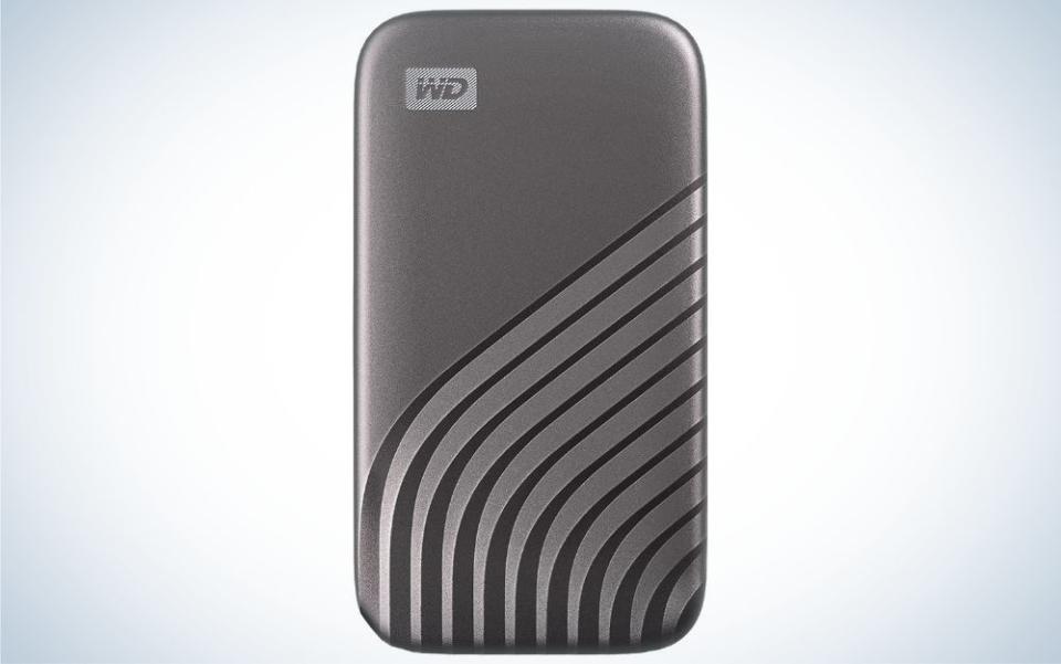 The WD My Passport SSD External Portable Drive. 