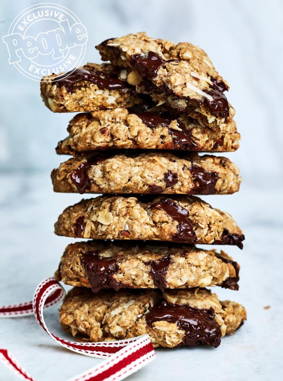 Coconut, Oatmeal & Chocolate Chunk Cookies