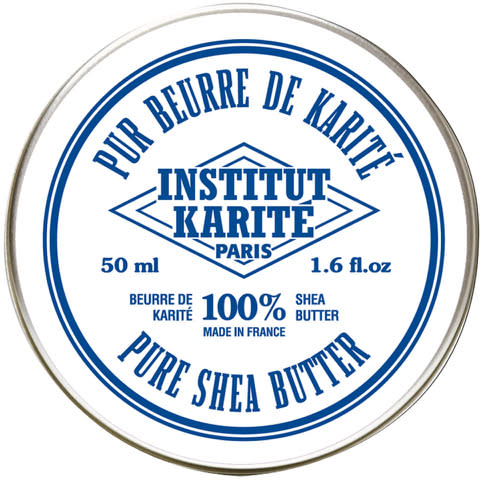<p>Institut Karite Paris Pure Shea Butter £12</p><p>This cute tin contains 100% pure shea butter, an unscented, multi-purpose beauty butter that can be used on hands, lips face, body and hair. It’s versatile, it’s natural and it’s rich in vitamins too.</p><p><a href="http://tidd.ly/afb9fca1" rel="nofollow noopener" target="_blank" data-ylk="slk:Buy here;elm:context_link;itc:0;sec:content-canvas" class="link ">Buy here</a></p><p><br></p>