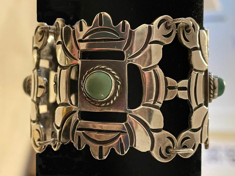 This sterling silver bracelet is one of the items featured at the Washington County Museum of Fine Arts’ annual Treasure Sale fundraiser, set for Nov. 3, 4, 5 and 7, at the Washington County Museum of Fine Arts, 401 Museum Drive in Hagerstown.