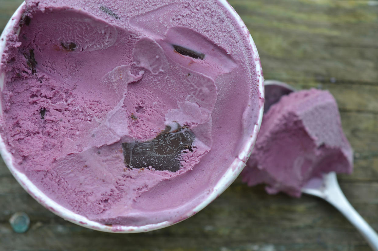 Black Raspberry Ice Cream (Getty Images)