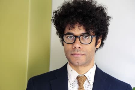British actor-director Richard Ayoade poses for a portrait in West Hollywood, California May 6, 2014. REUTERS/Jonathan Alcorn