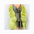 <p>Mix up your faux-fur game this winter with some bold colors! (Photo: Courtesy of @zelieforshe) </p>