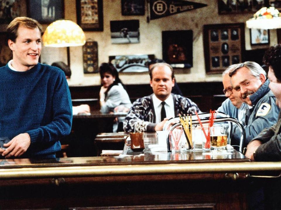 Woody Harrelson in 'Cheers' (NBC)