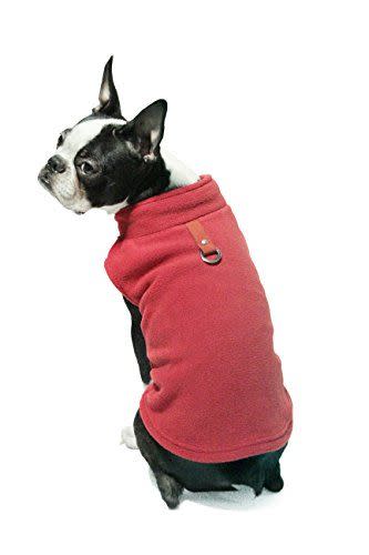 Dog Pullover Fleece Jacket