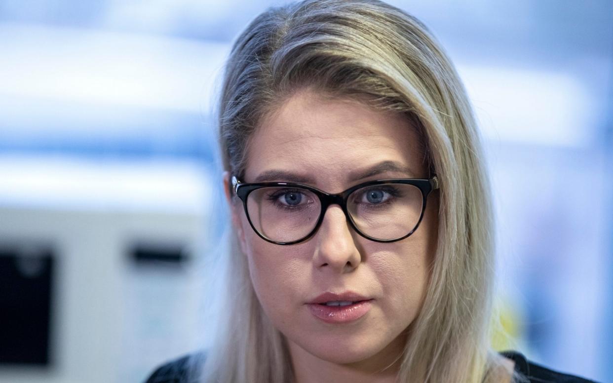 Lyubov Sobol described the criminal case against her as a political vendetta - Pavel Golovkin/AP