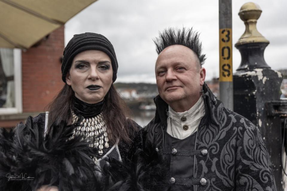 The Northern Echo: Whitby Goth Weekend 2024 Day 2 (pictures Simon McCabe)