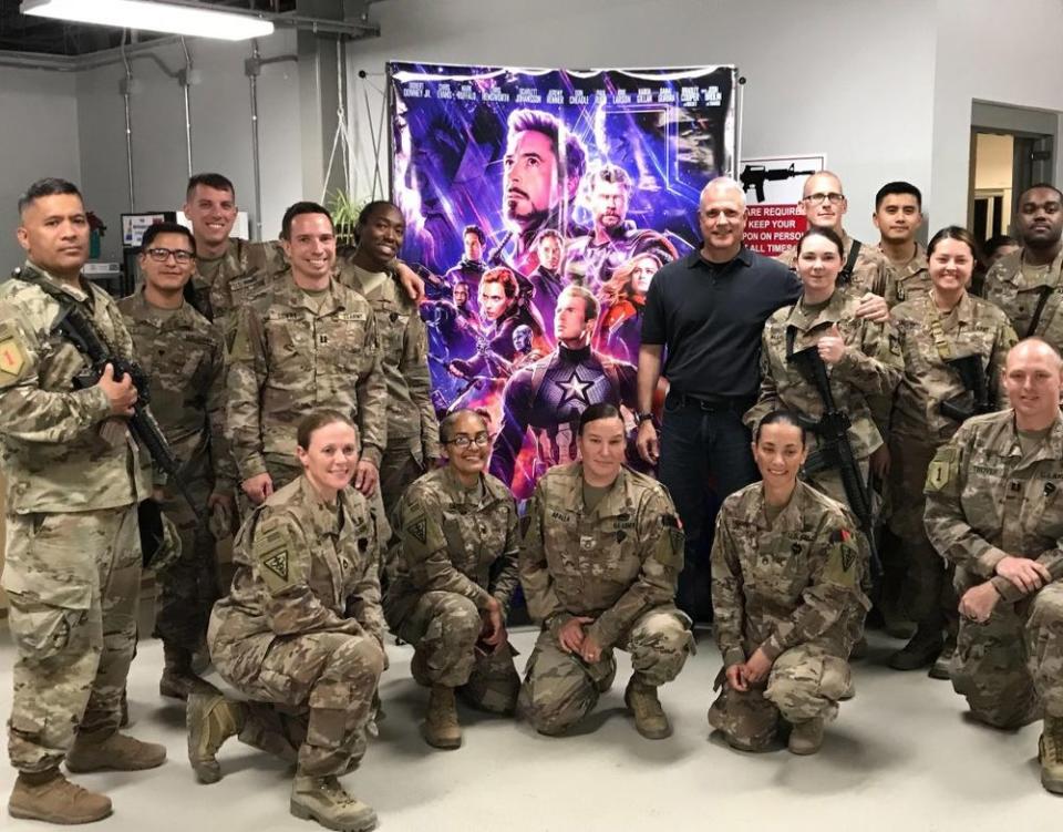 American troops were treated to a screening of Avengers: Endgame in Afghanistan | Disney