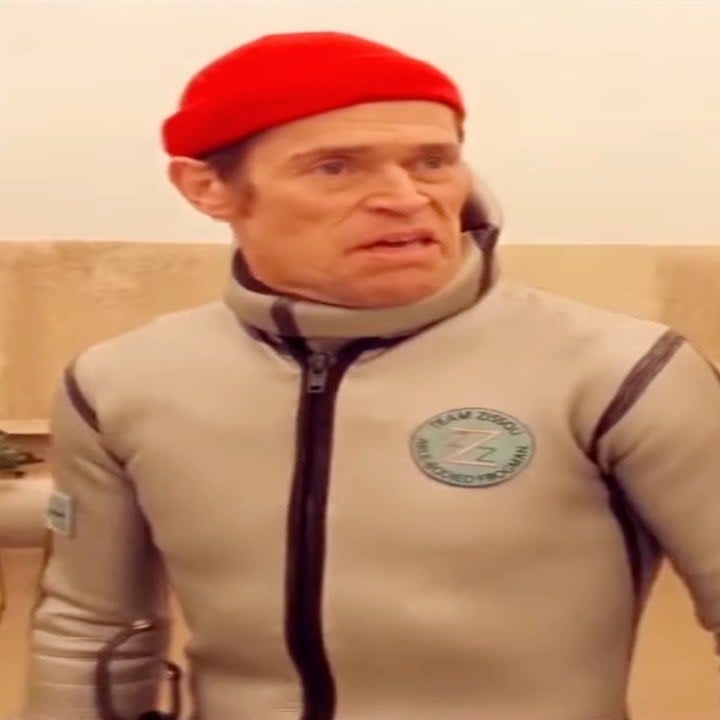 Willem Dafoe in Life Aquatic