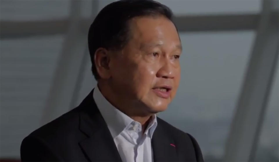 PHOTO: Ex-CapitaLand CEO Liew Mun Leong (Screen shot from YouTube)