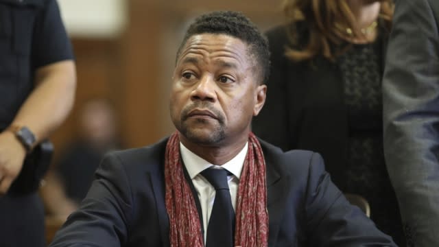 Cuba Gooding Jr. appears in court.