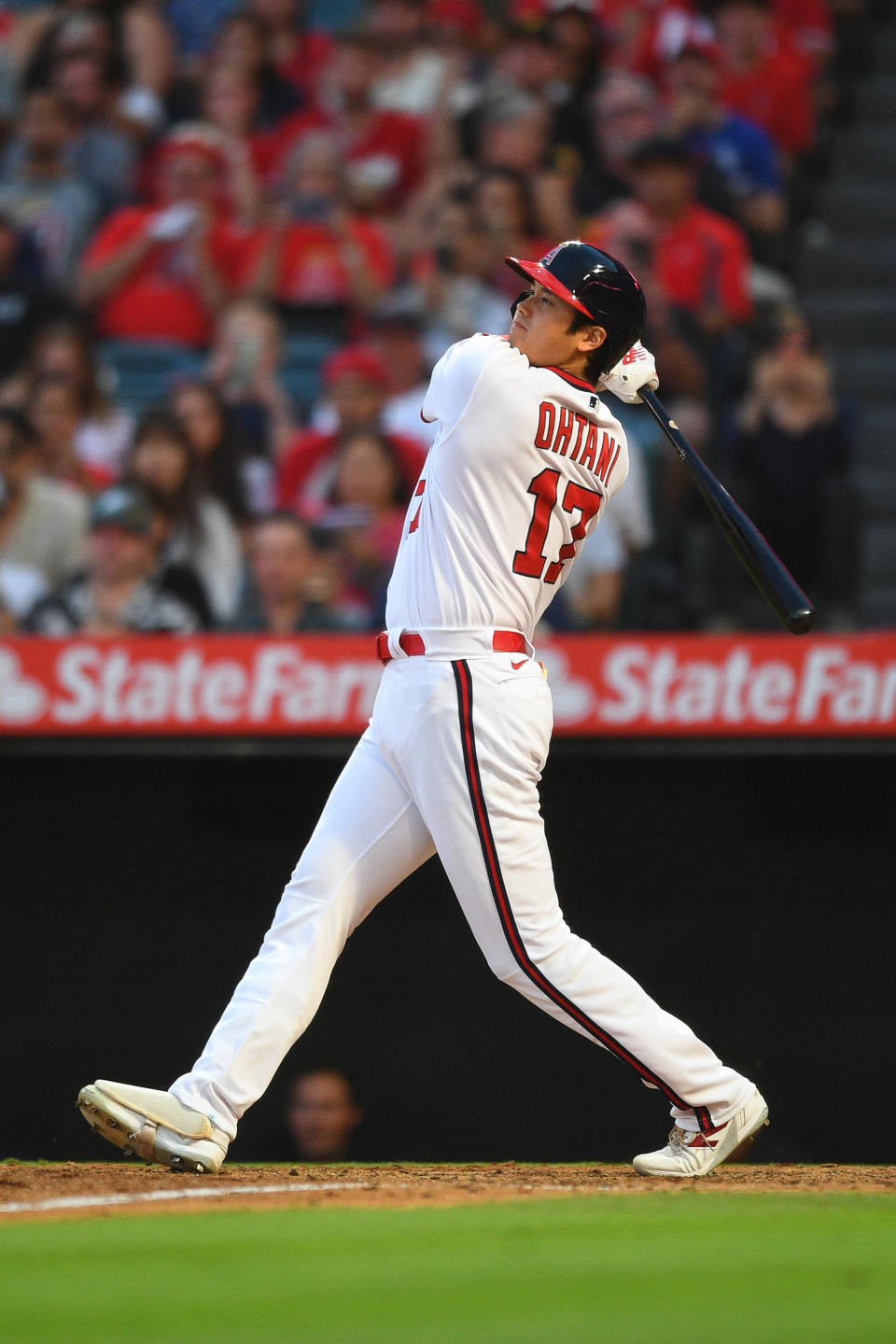 昨日二刀流先發的天使大谷翔平，今留下4支0、吞3K的成績。（MLB Photo by Brian Rothmuller/Icon Sportswire via Getty Images）