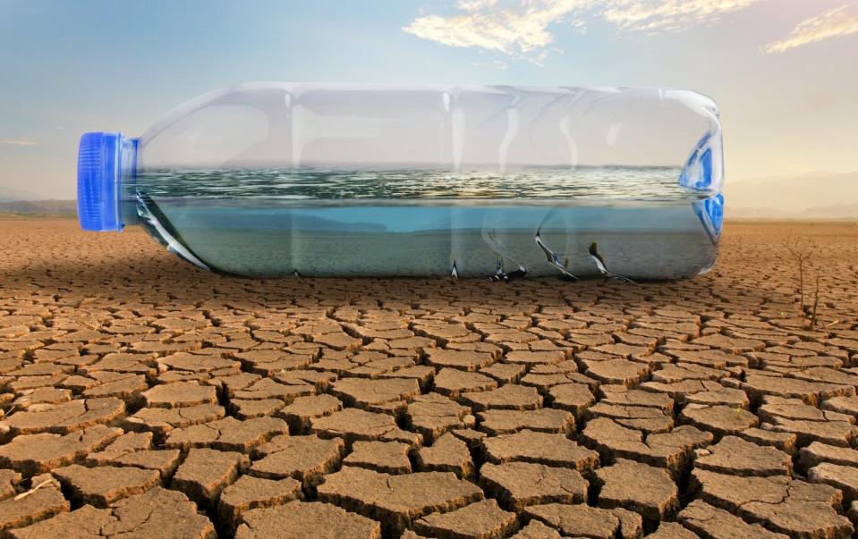 Bottled water corporations exploit surface water and aquifers, buy water at a very low cost and sell it for 150 to 1,000 times more than the same unit of municipal tap water. (Shutterstock)