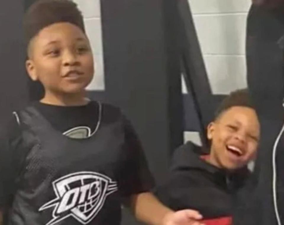 Brothers Zyaire Mitchell, 12, and Lamar Mitchell, nine, died after a fire broke out in their home in Flint, Michigan (GoFundMe)