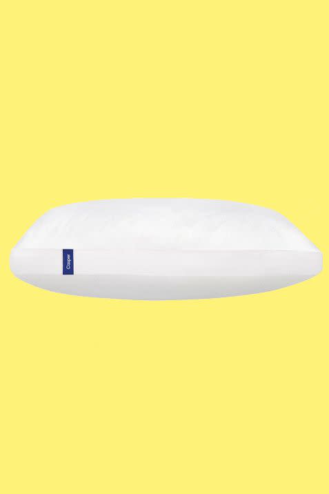 <p><strong>Casper</strong></p><p>target.com</p><p><strong>$55.00</strong></p><p><a rel="nofollow noopener" href="https://www.target.com/p/the-casper-pillow/-/A-52573897" target="_blank" data-ylk="slk:Shop Now;elm:context_link;itc:0;sec:content-canvas" class="link ">Shop Now</a></p><p>"It's easy to get used to your bedding and not think it's affecting your sleep because it's comfy <em>enough</em>. But when I upgraded my five-year-old pillow to a <a rel="nofollow noopener" href="https://www.target.com/p/the-casper-pillow/-/A-52573897" target="_blank" data-ylk="slk:Casper pillow;elm:context_link;itc:0;sec:content-canvas" class="link ">Casper pillow</a>, the difference was impressive! It's fluffy (not too thick) and supportive no matter what sleeping position I end up in." <em> - Chloe M., 26</em></p>