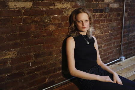 Model Hanne Gaby Odiele poses for a portrait in New York, U.S., February 7, 2017. Picture taken February 7, 2017. REUTERS/Lucas Jackson
