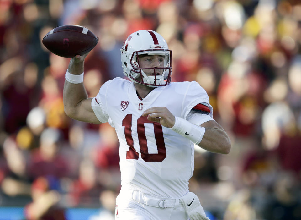 Keller Chryst will be immediately eligible at Tennessee. (AP Photo/Jae C. Hong, File)