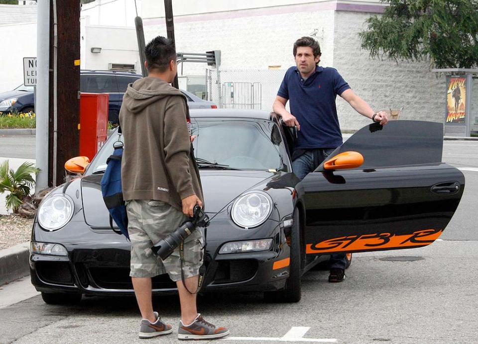 Dempsey Patrick With Car