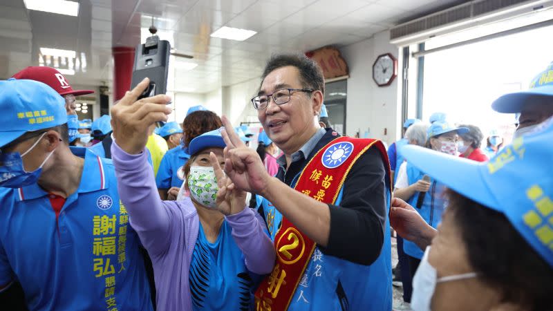 ▲國民黨苗栗縣長候選人謝福弘自行宣布敗選，感謝支持者一路相挺。（圖／翻攝自謝福弘臉書）