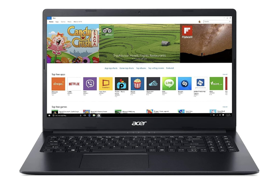 Acer Aspire 1 Slim Laptop Intel Processor (photo via Amazon)