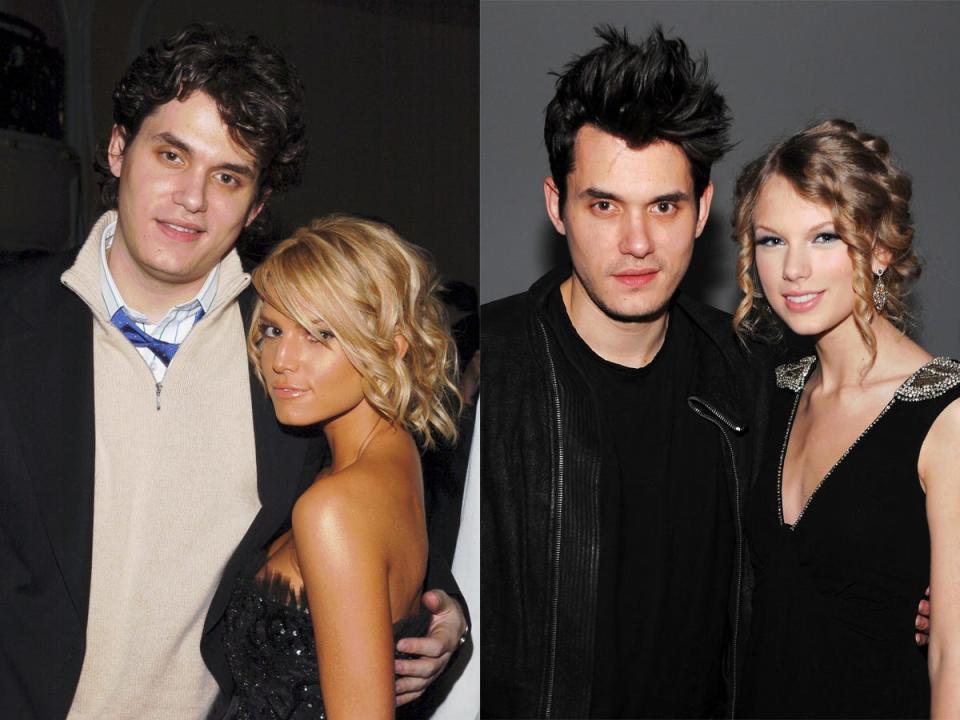 john mayer jessica simpson taylor swift