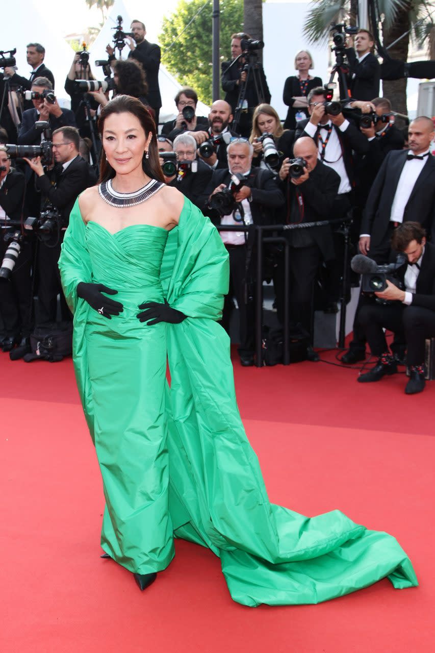 Michelle Yeoh in Balenciaga