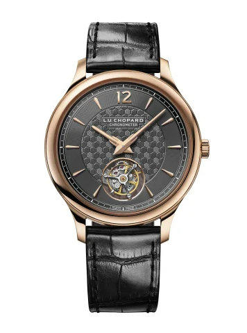 Chopard’s L.U.C Flying T Twin men’s timepiece.