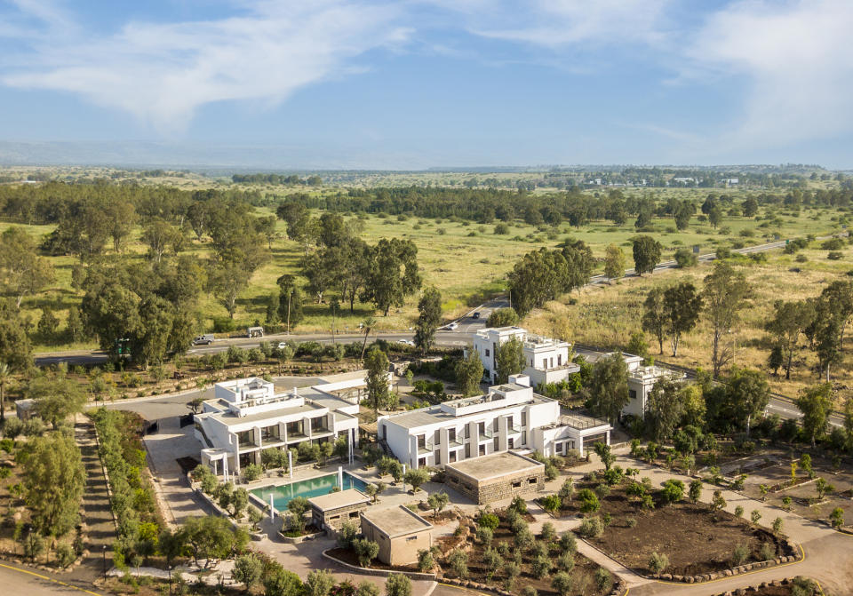 The Golan Heights, where series such as “Fauda” was filmed, is also home to Pereh Hotel.